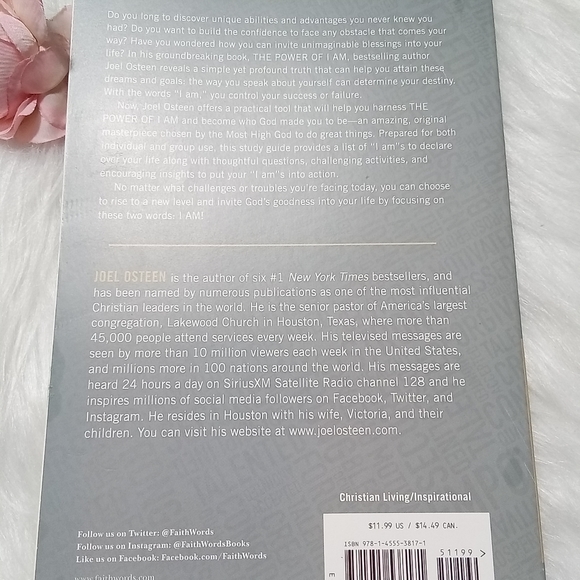 💫Preloved Joel Osteen Book and Study Guide - Picture 6 of 6